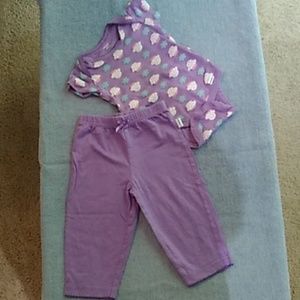 Onesie 2 piece outfit EUC